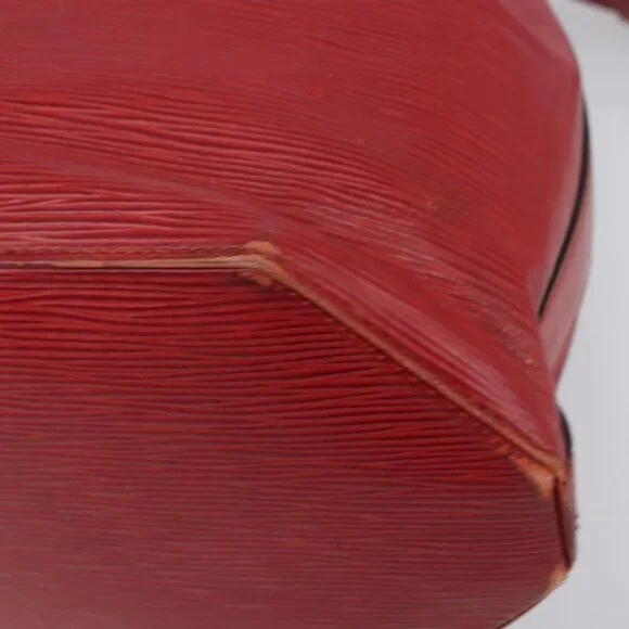 Authentic LOUIS VUITTON Epi Sac Depaule GM Shoulder Bag Red M80197 LV - Picture 7 of 16